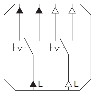 wissel-wissel schakelaar
