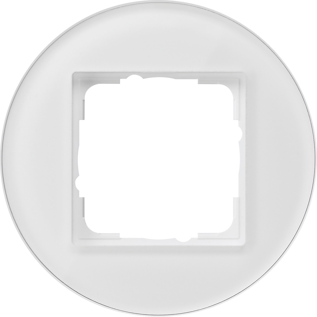 Gira Studio glas wit