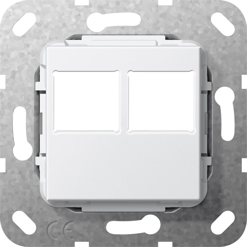 Afdekking voor Modular Jack 2-voudig voor LexCom-bussen