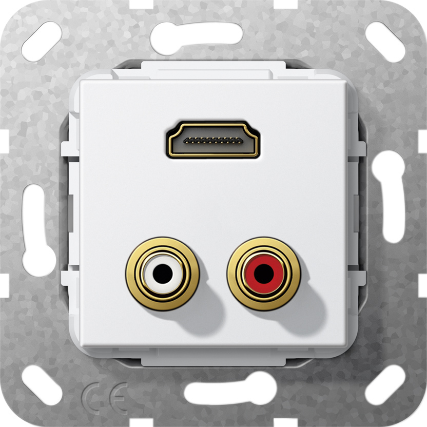 Basiselement cinch audio en HDMI