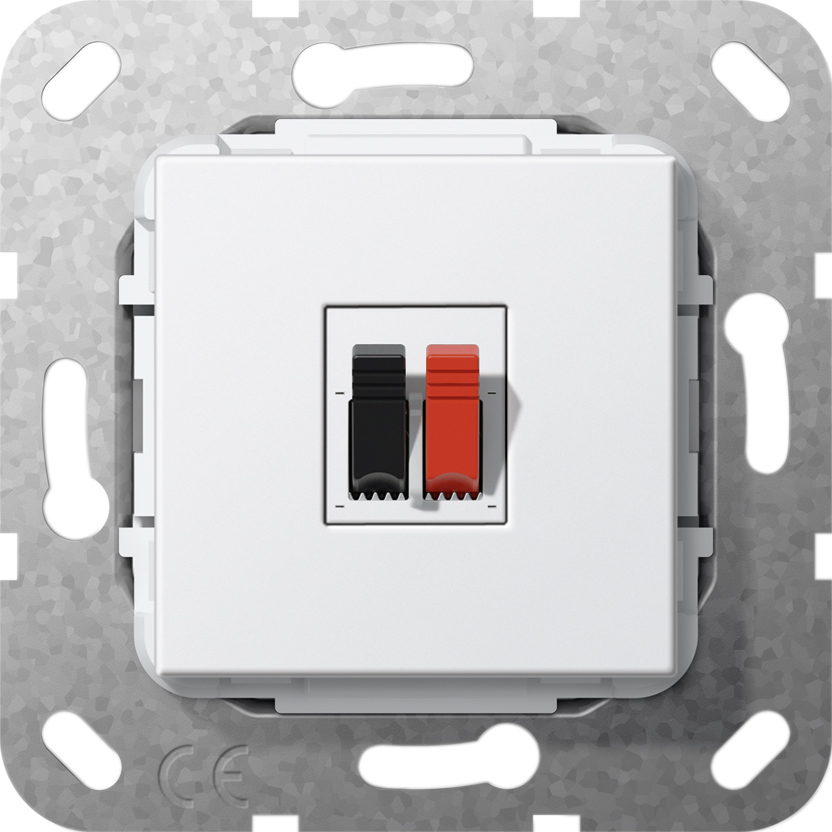 Basiselement luidsprekeraansluiting 1-voudig