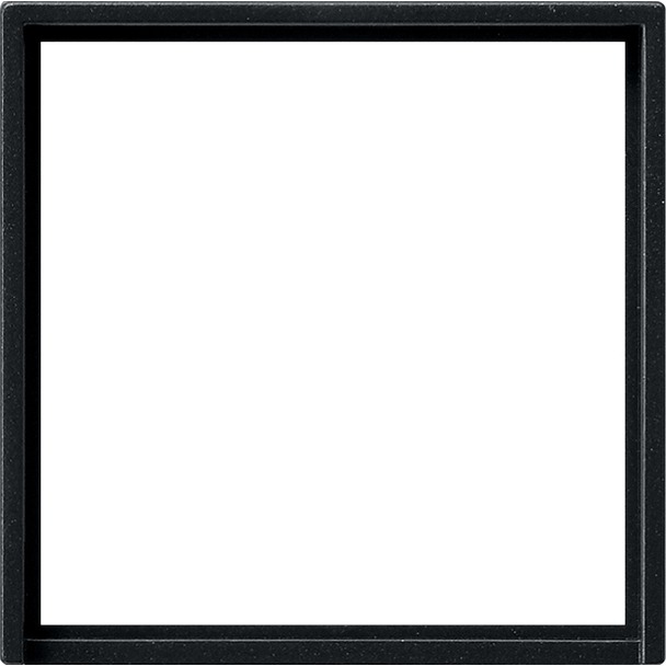 Adapterraam met vierkante uitsparing voor apparaten met afdekking (50 x 50 mm) (0282005)