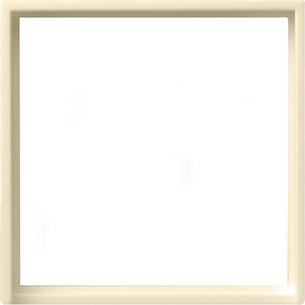 Adapterraam met vierkante uitsparing voor apparaten met afdekking (50 x 50 mm) (028201)