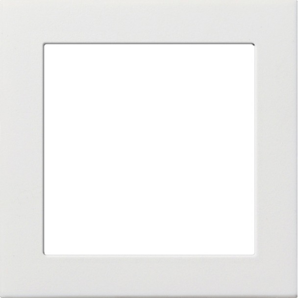 Adapterraam met vierkante uitsparing voor apparaten met afdekking (50 x 50 mm) (0282112)