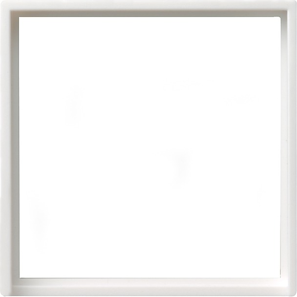 Adapterraam met vierkante uitsparing voor apparaten met afdekking (50 x 50 mm) (028227)