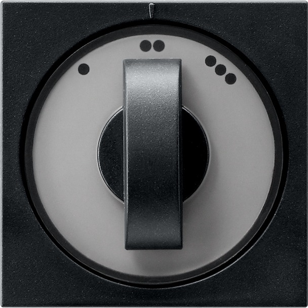 Afdekking met draaiknop voor 3-standenschakelaar (0665005)