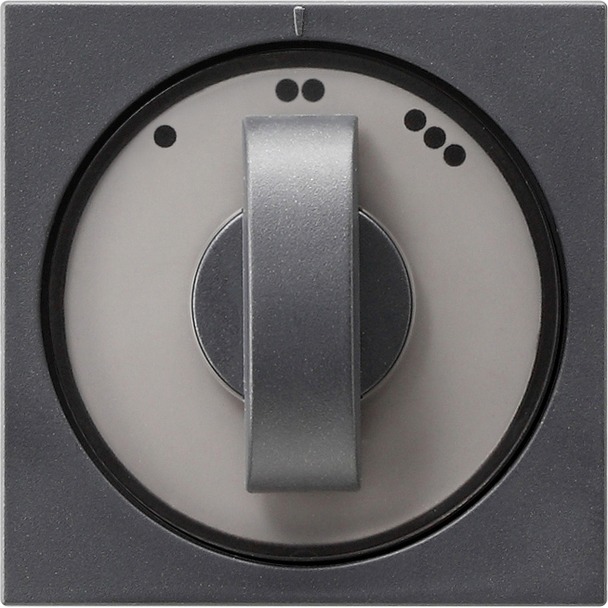 Afdekking met draaiknop voor 3-standenschakelaar (066528)