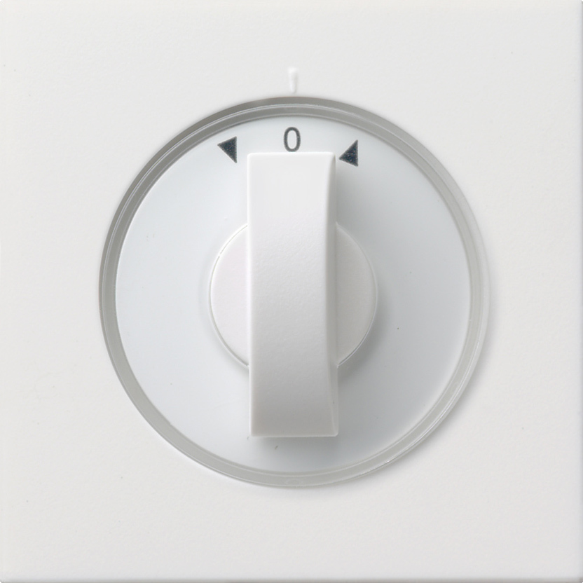 Afdekking met draaiknop voor tijdschakelaars en jaloezieschakelaars resp. (0666112)