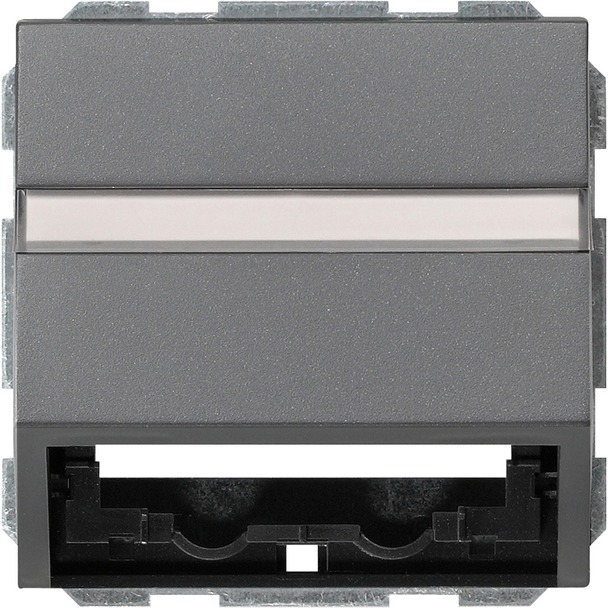 Datakap met draagring en tekstkader voor insteekeenheden communicatietechniek (087028)