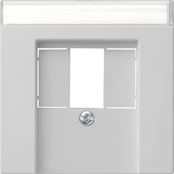 Afdekking voor TAE en USB met tekstkader (0876015)