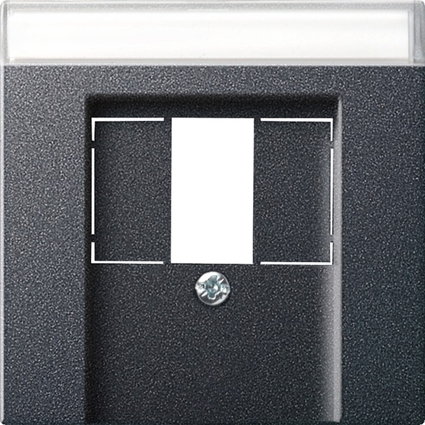 Afdekking voor TAE en USB met tekstkader (087628)