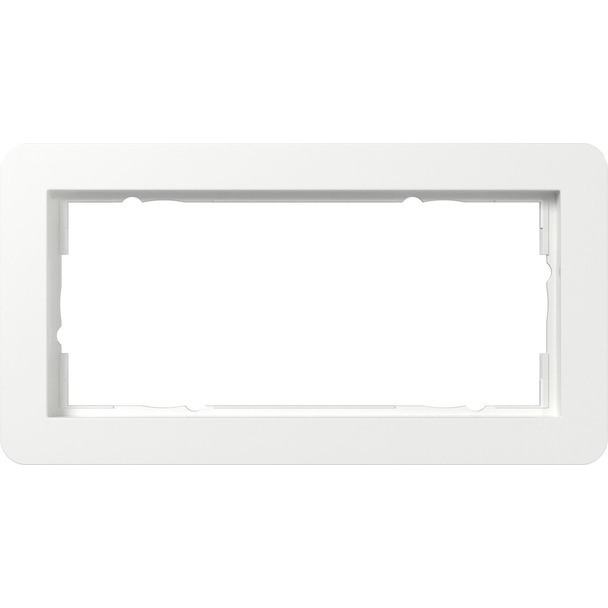 Afdekraam Gira E1 zuiver wit glanzend (1002150)