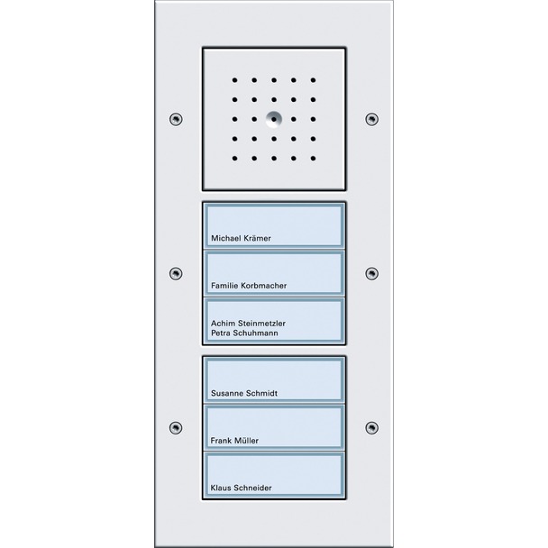 Deurstation opbouw 6-voudig (126866)