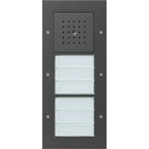 Deurstation opbouw 6-voudig (126867)