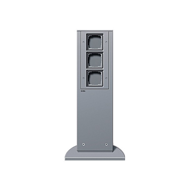 Gira energiezuil met 3 lege units hoogte 491 mm zonder functies (134526)