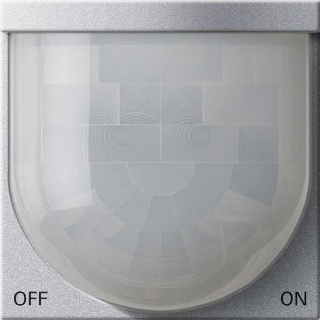 Bewegingsmelder-opzetstuk 2,20Â m Standard voor KNX kleur aluminium (204126)