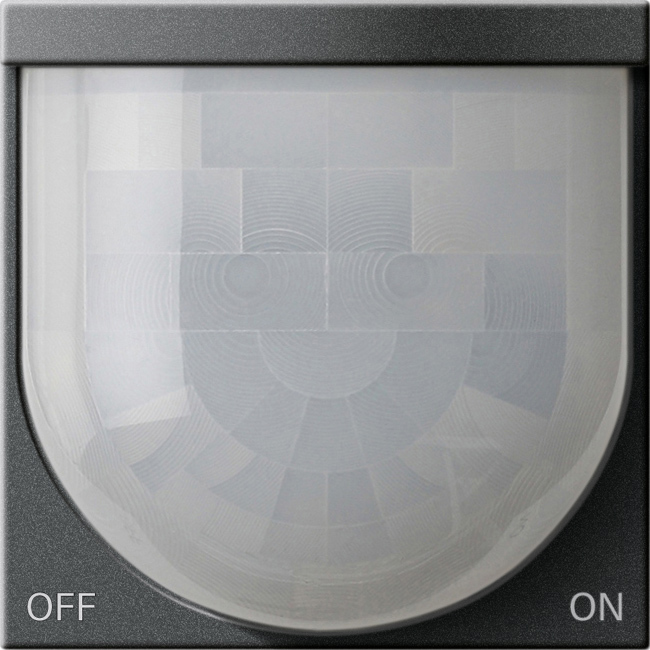 Bewegingsmelder-opzetstuk 2,20Â m Standard voor KNX antraciet (204128)