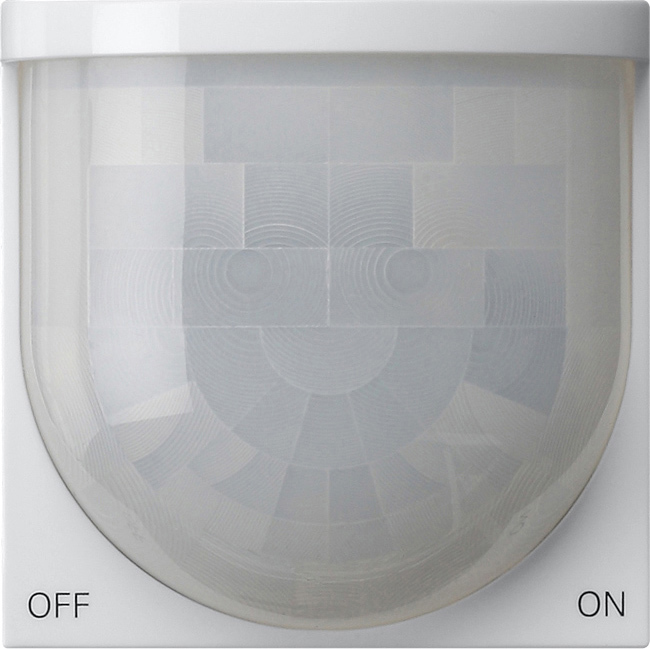 Bewegingsmelder-opzetstuk 2,20Â m Komfort voor KNX zuiver wit glanzend (205103)