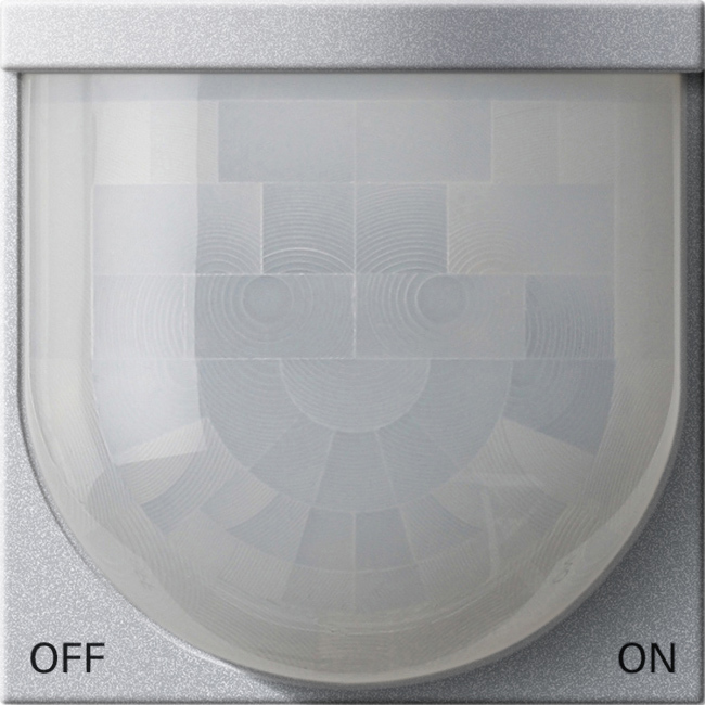 Bewegingsmelder-opzetstuk 2,20Â m Komfort voor KNX kleur aluminium (205126)