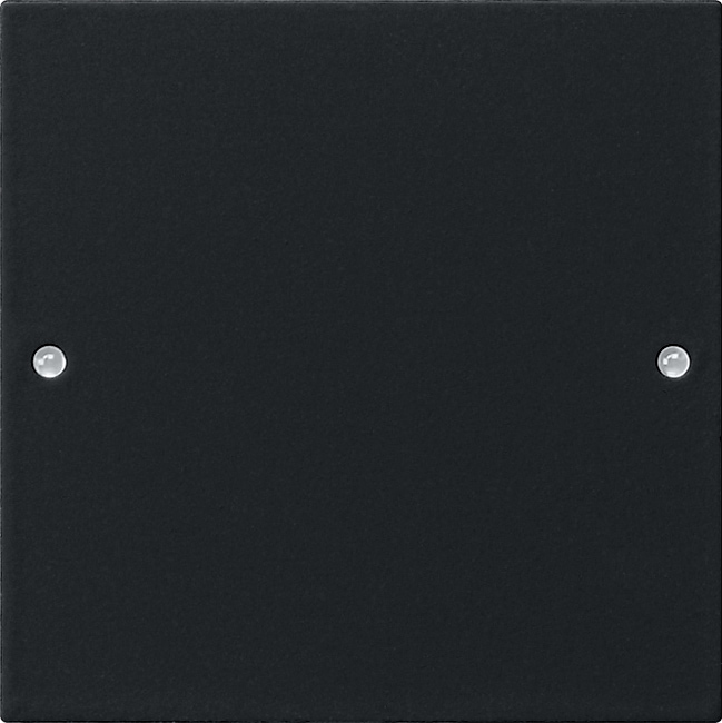 Wippenset 1-voudig zwart mat (2181005)