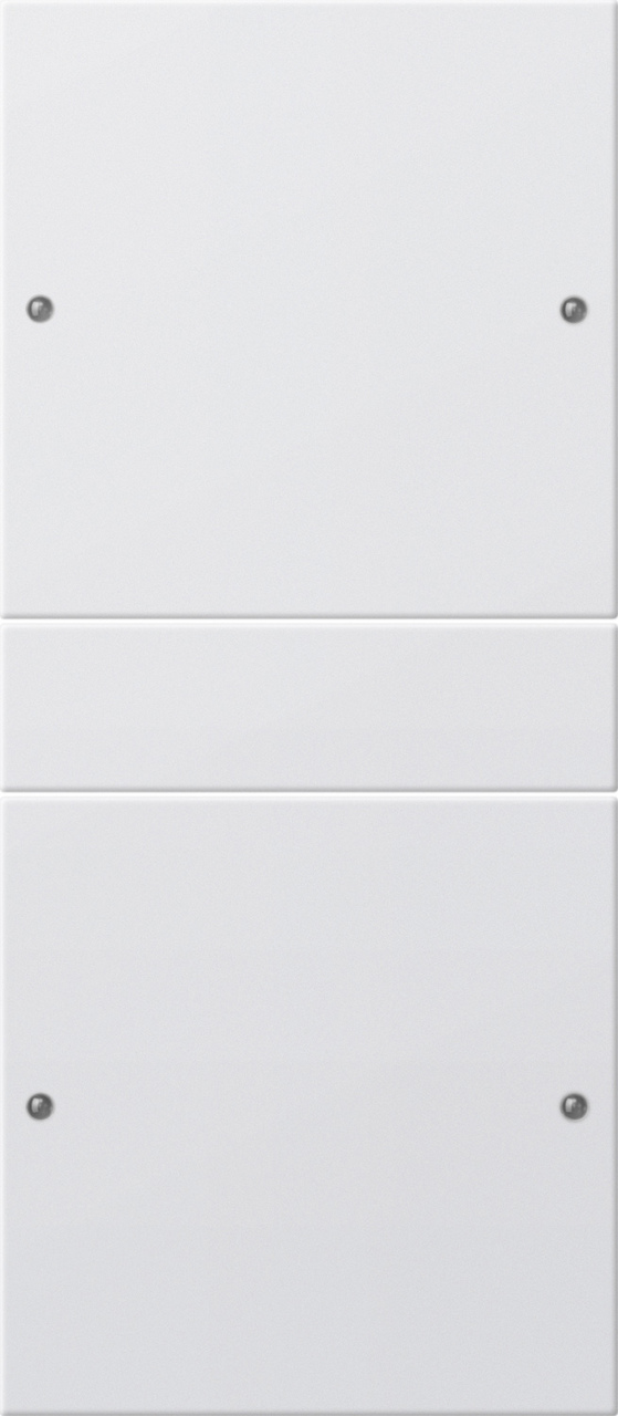 Wippenset 2-voudig (1+1) zuiver wit glanzend (218203)