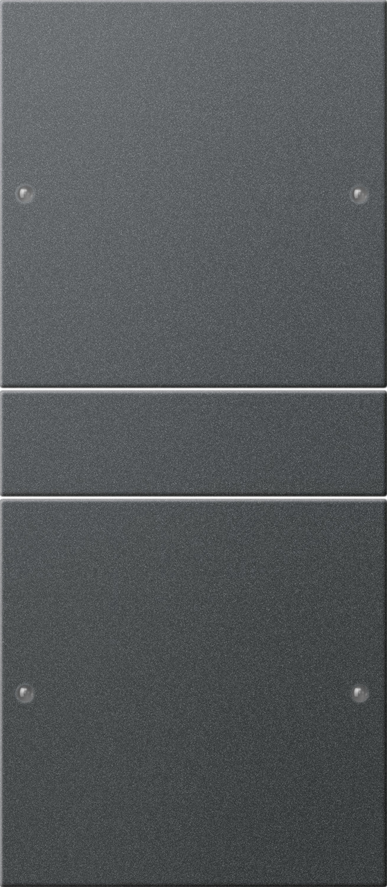 Wippenset 2-voudig (1+1) antraciet (218228)