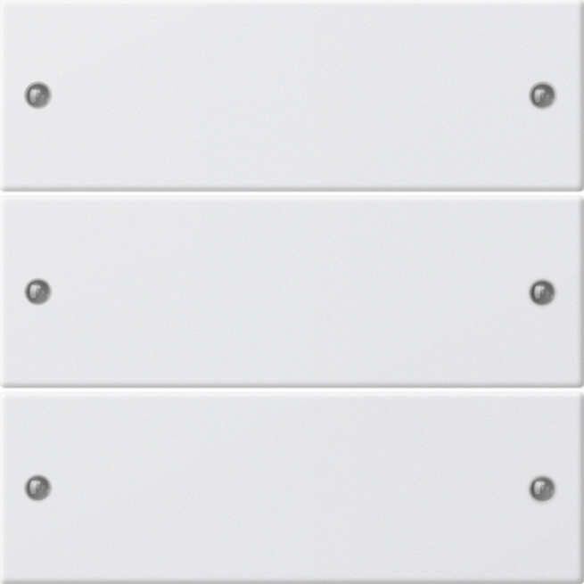 Wippenset 3-voudig zuiver wit mat (218327)