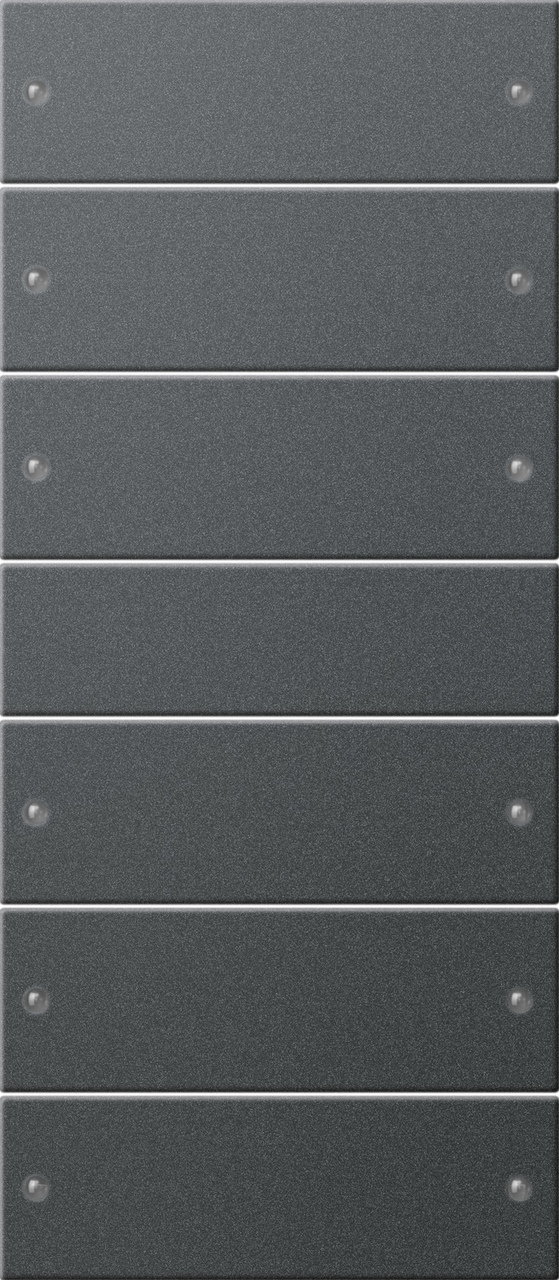 Wippenset 6-voudig (3+3) antraciet (218628)