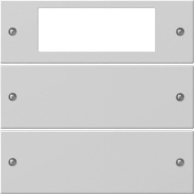 Wippenset 2-voudig Plus grijs mat (2192015)