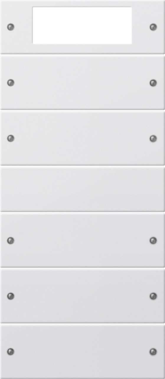 Wippenset 5-voudig Plus (2+3) zuiver wit glanzend (219503)