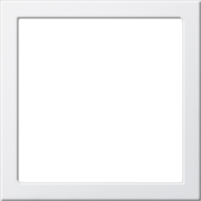 montageplaat zuiver wit glanzend (264803)