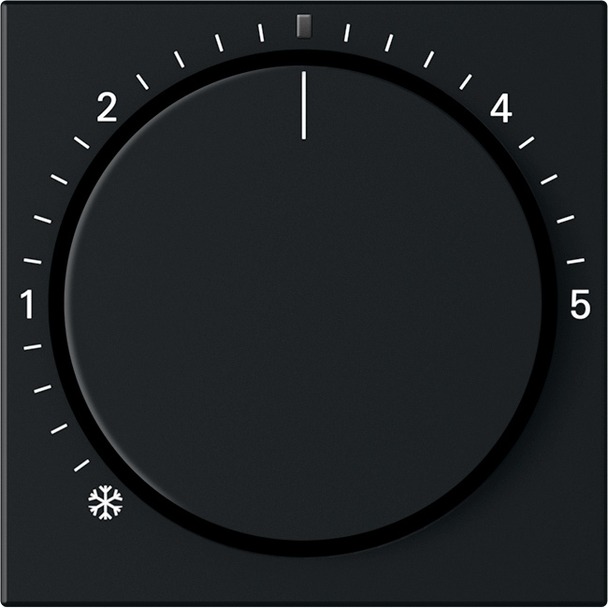 Afdekking voor ruimtetemperatuurregelaar met controlelicht System 55 (2702005)