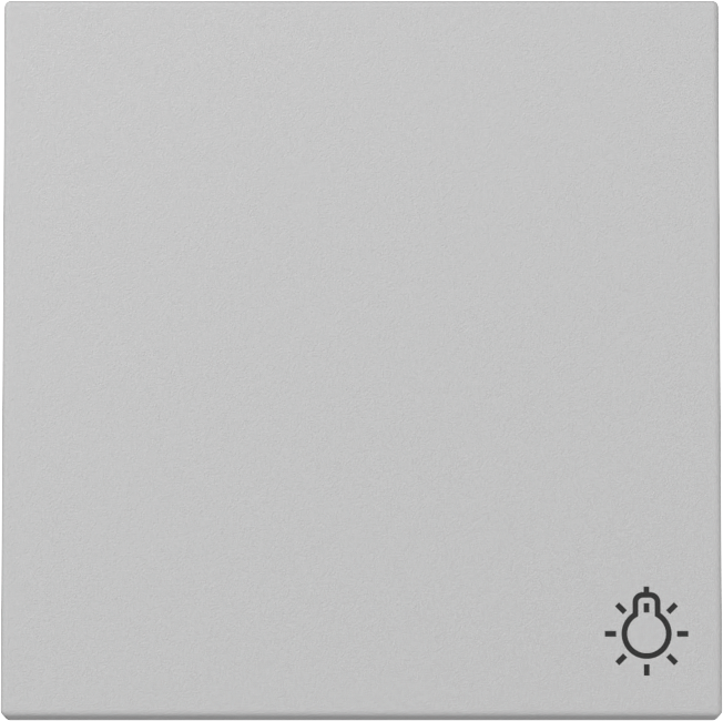 Wip met symbool grijs mat (3285015)