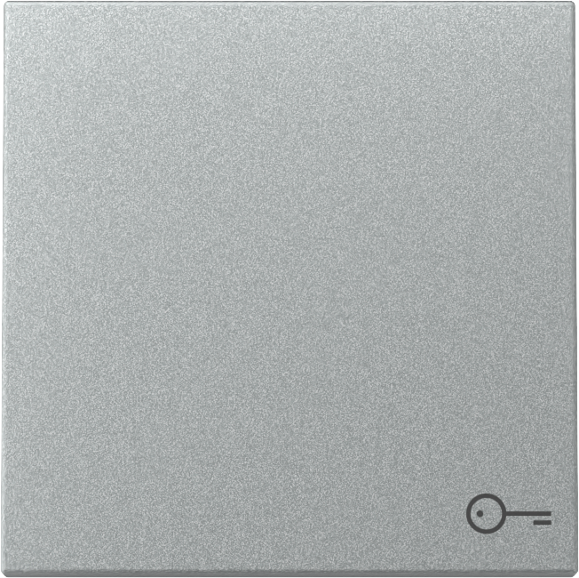 Wip met symbool kleur aluminium (328726)