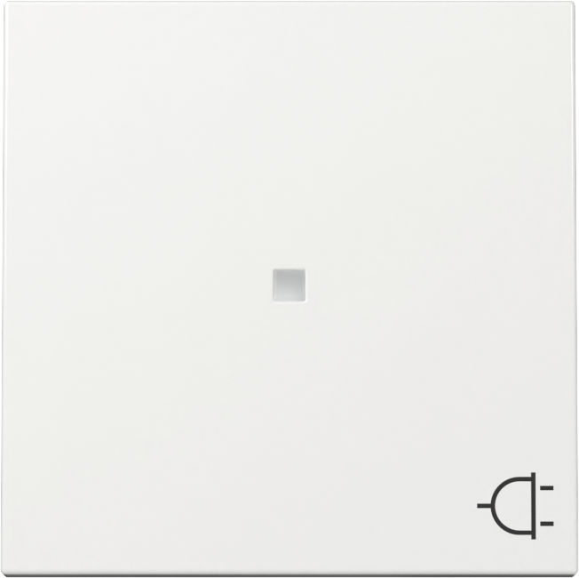 Wip met controlevenster en symbool zuiver wit glanzend (329103)