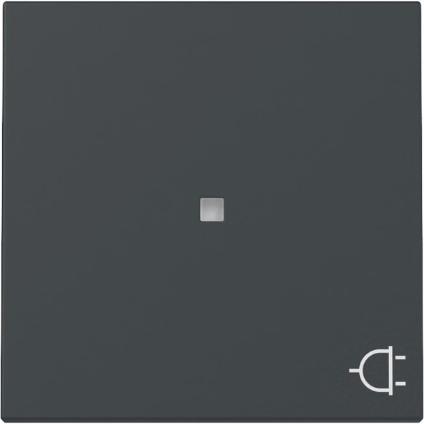 Wip met controlevenster en symbool Wandcontactdoos (329128)