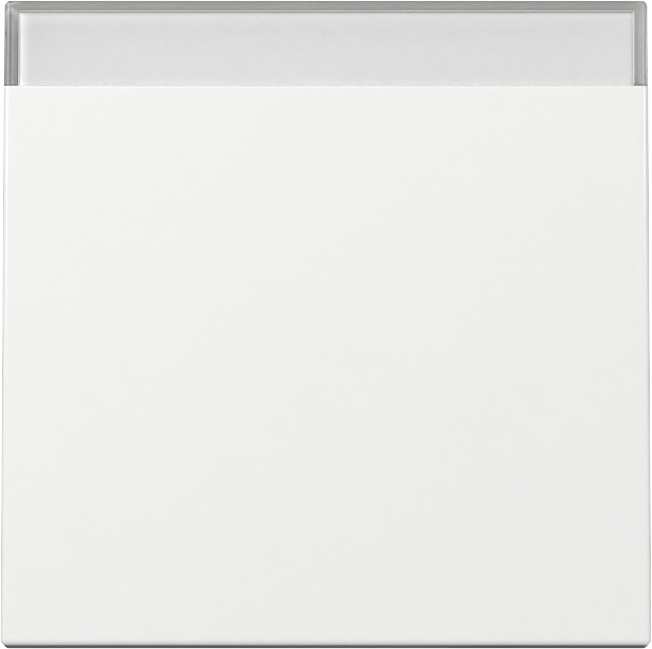 Wip met tekstkader zuiver wit glanzend (329903)