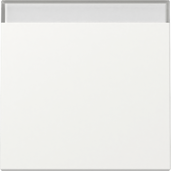 Wip met tekstkader zuiver wit mat (329927)