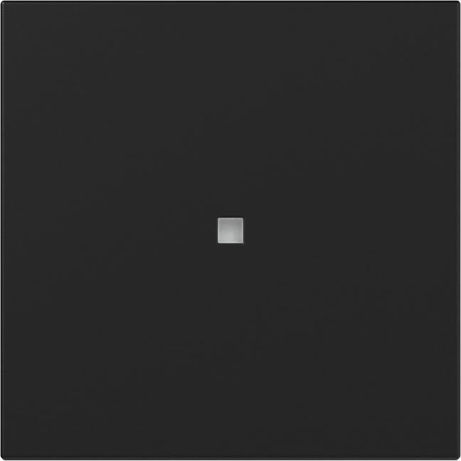 Rechtstaande wip met controlevenster zwart mat (3490005)