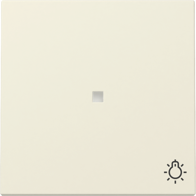 Wip met controlevenster en symbool cremé wit glanzend (367401)