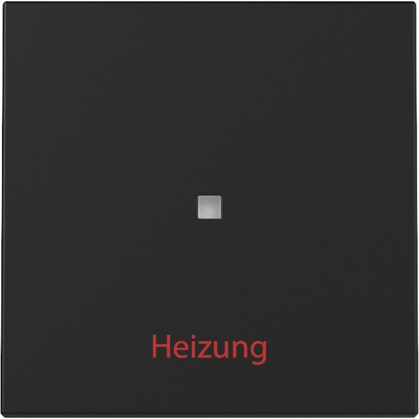 Wip met controlevenster en opdruk "Heizung Ein/Aus" (3678005)