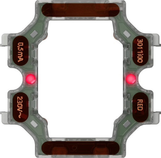 Led-verlichtingselement 230Â V~ / variant 3 voor serieschakelaar (3793011)