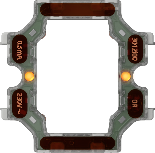 Led-verlichtingselement 230Â V~ / variant 3 voor serieschakelaar (3793012)