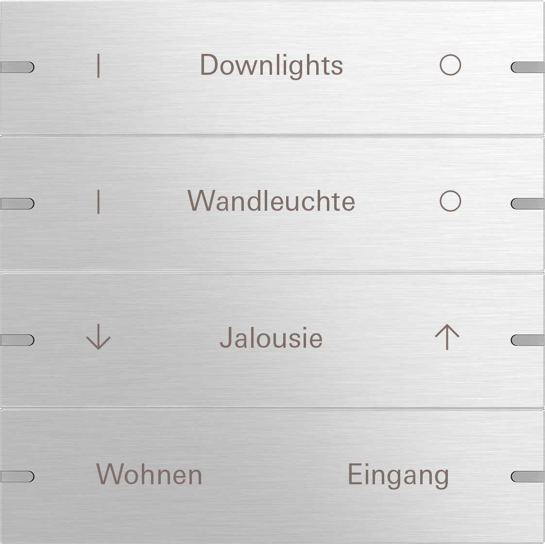Wippenset 4-voudig individueel voor tastsensor 4.95 (503417)