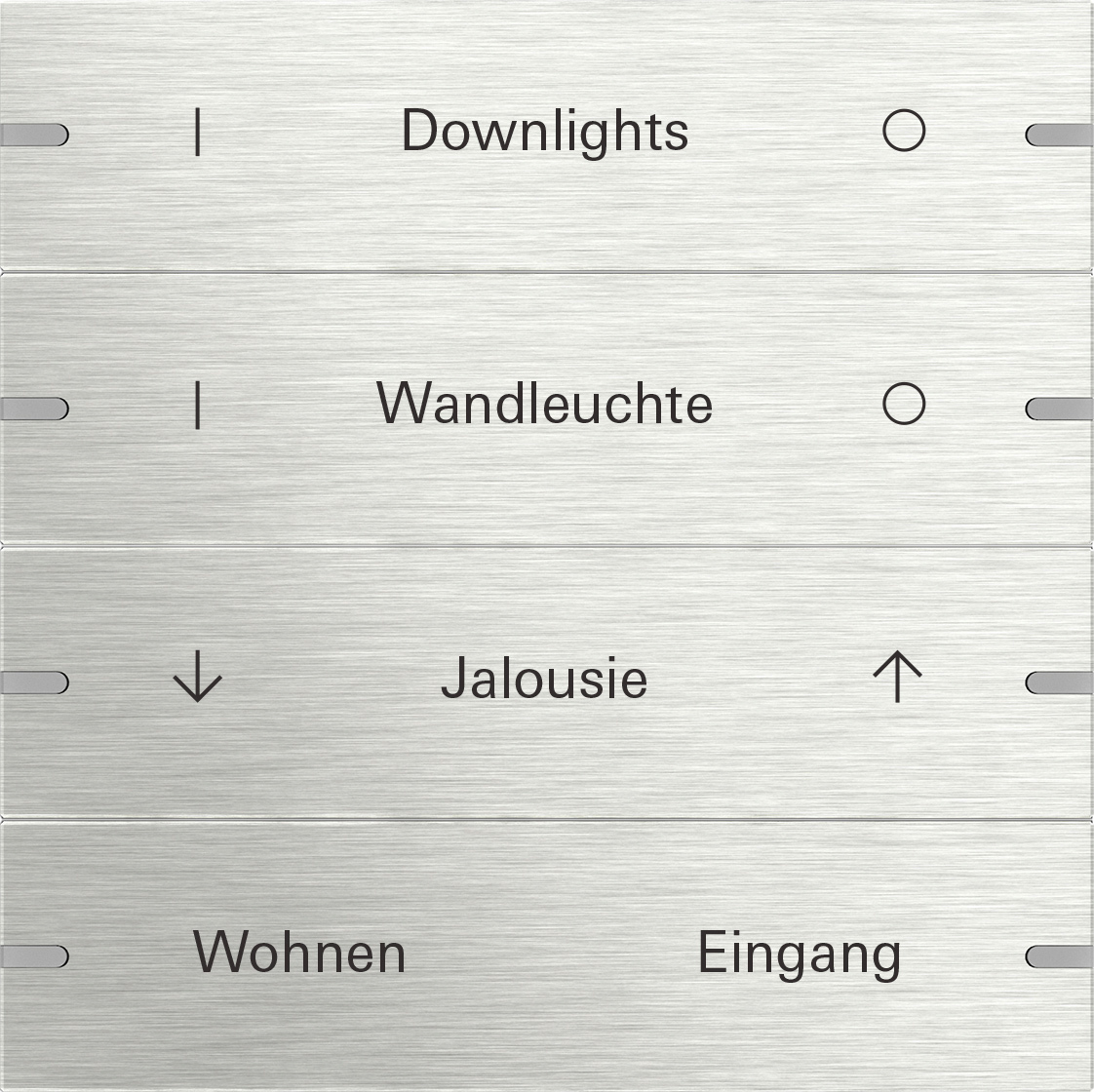Wippenset 4-voudig individueel voor tastsensor 4.95 (5034219)