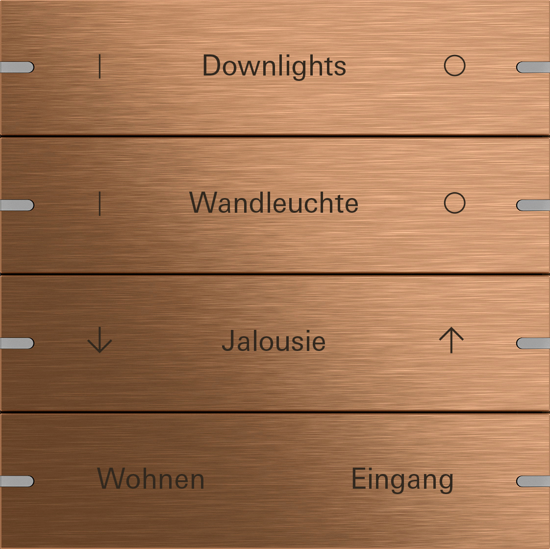 Wippenset 4-voudig individueel voor tastsensor 4.95 (503438)