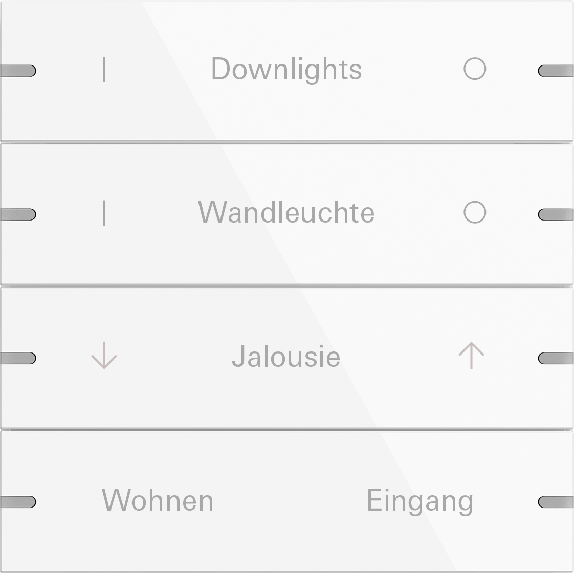 Wippenset 4-voudig individueel voor tastsensor 4.95 (5034903)
