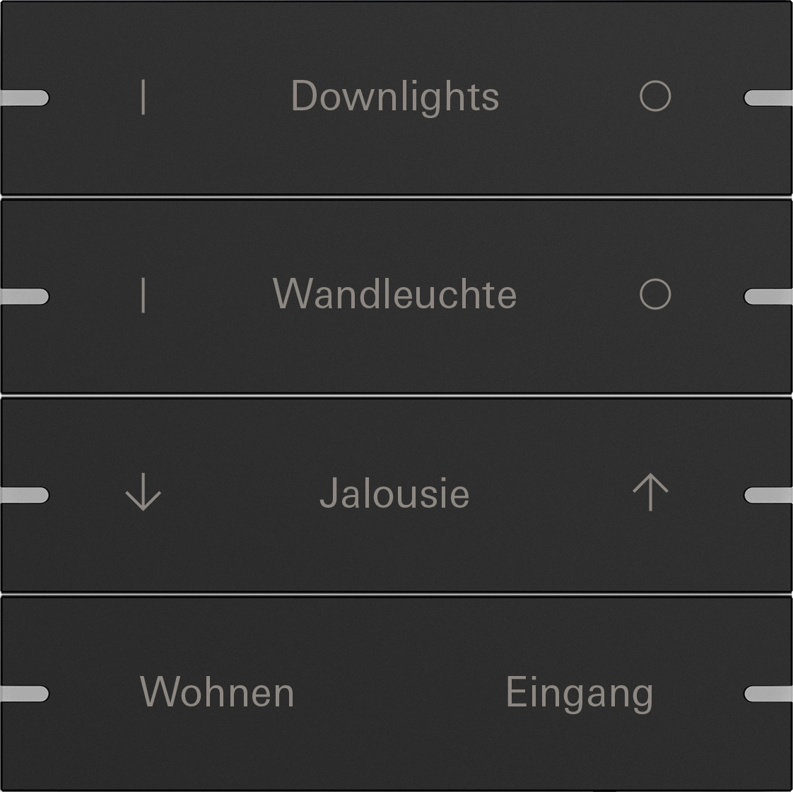 Wippenset 4-voudig individueel voor tastsensor 4.95 (5034905)