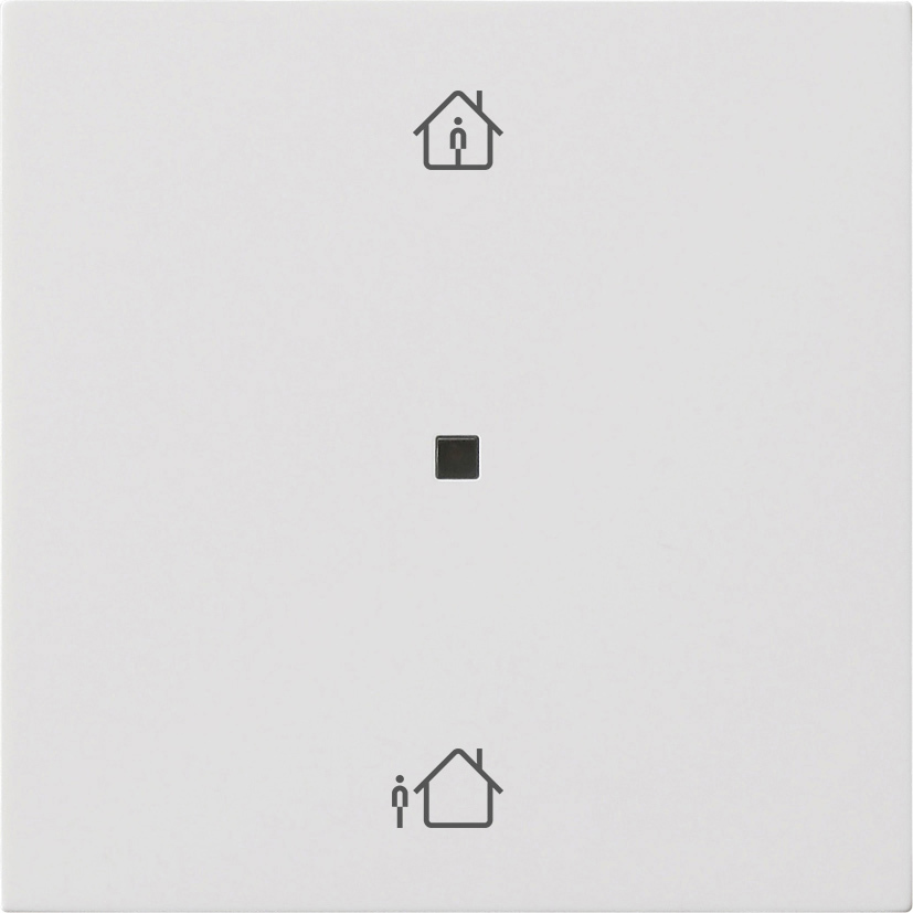 RF bedieningselement-opzetstuk 1-voudig verwarmingsmodus voor KNX (5106112)