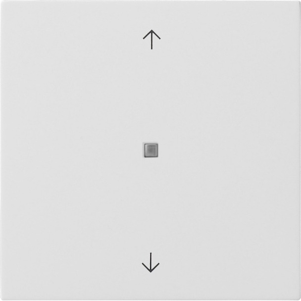 Drukcontact met wip 1-voudig pijlsymbolen voor Gira One en KNX Gira F100 (5172112)